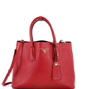 Prada Cuir Double Tote Saffiano Leather #240766P14B
